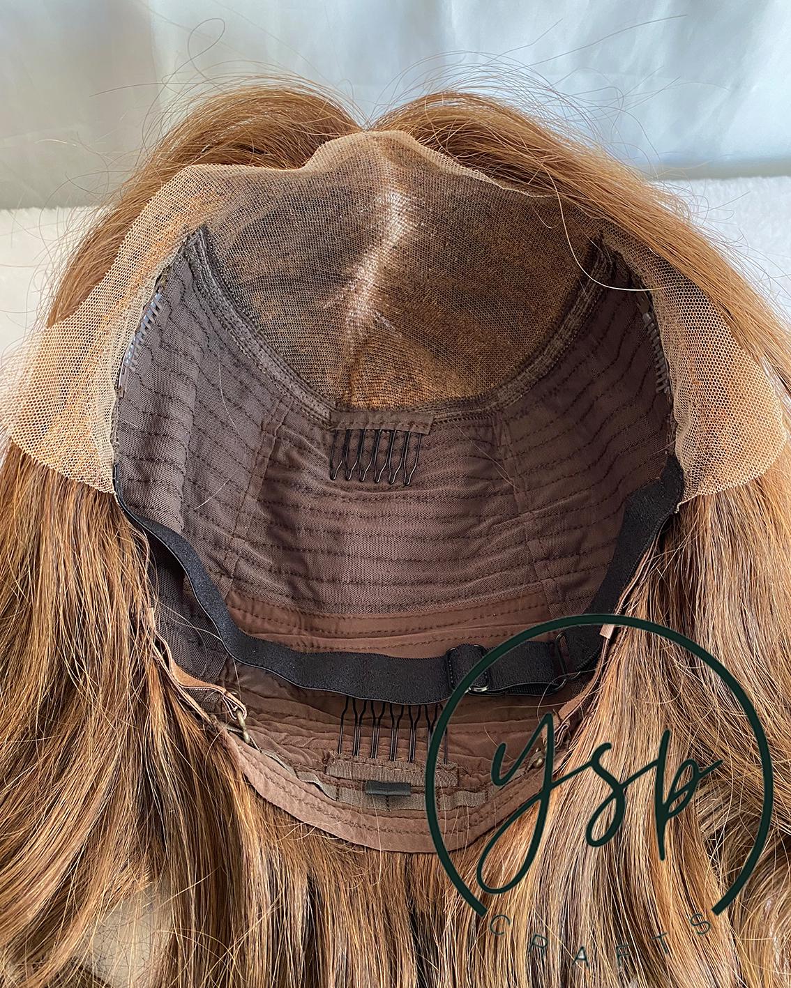 13x6 Lace Front Brown Wavy Human Hair Wig | Pre Cut, Glueless - Image 8