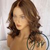 Balayage Wavy Real Human Hair Wig 13x6 Lace Front Wigs for Women Caramel bliss wig