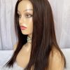 Dark Brown Human Hair 34 Wig Active Bandfall Style