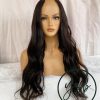 Human Hair U part wig Natural Color Long Wavy Hair Wigs
