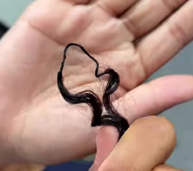 Medium Brown #4 Water Wave Human Crochet Hair - Image 5