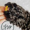 Spanish Curl Lightweight Human Crochet Hair Extensions - Natural Color